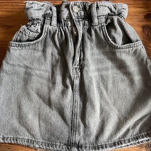 ZARA kids paper bag skirt